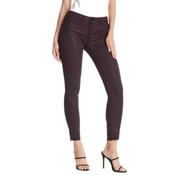 Articles Of Society Coated Skinny Jeans Sarah Release Hem Baton Rouge Women 27 - Picture 1 of 8